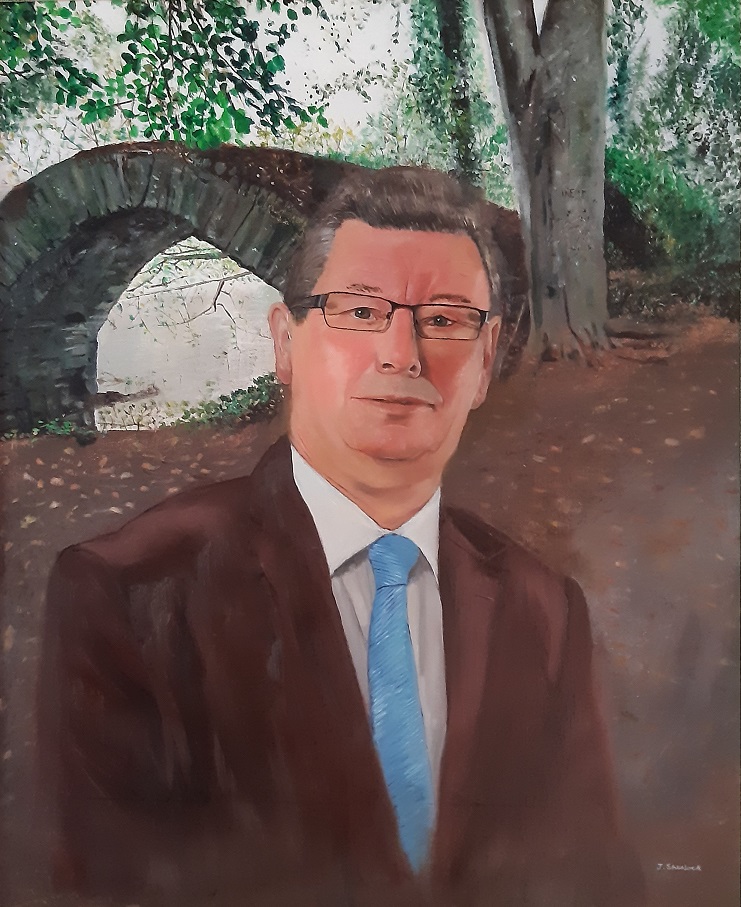 oil portrait joe reilly