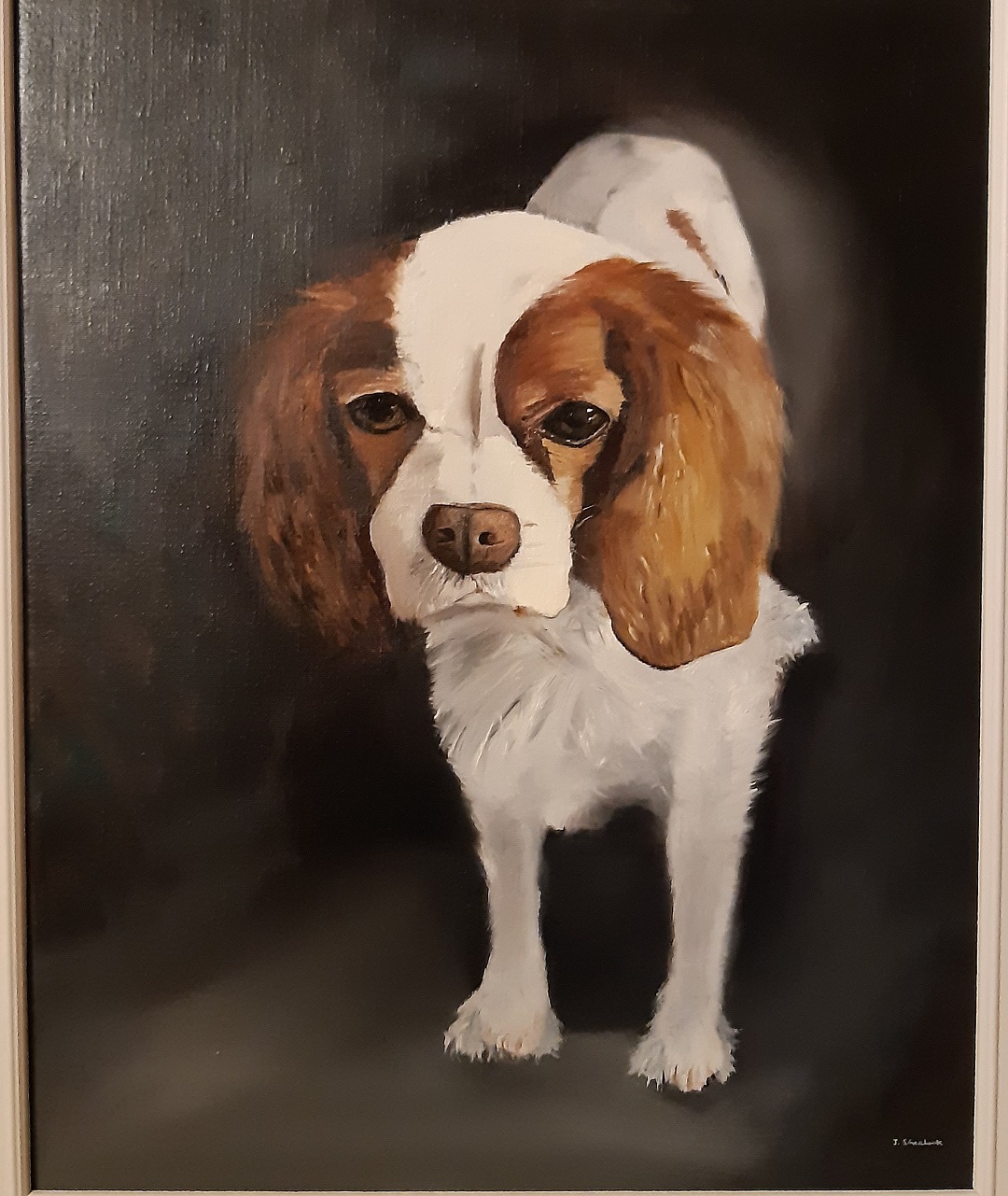 oil portrait king charles